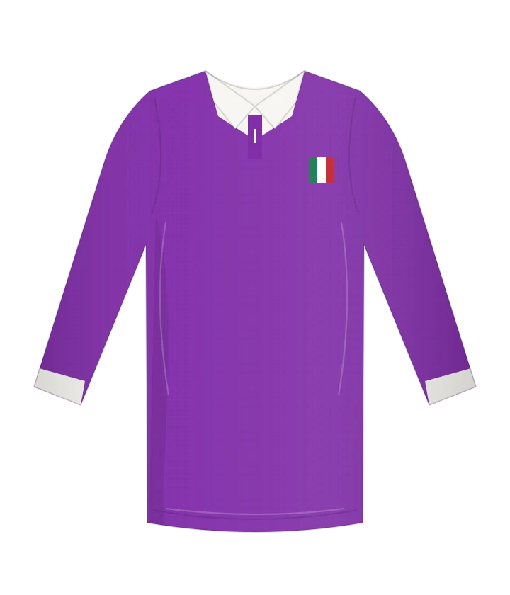 Fiorentina 1956/57 · Domowa — autorska rekonstrukcja