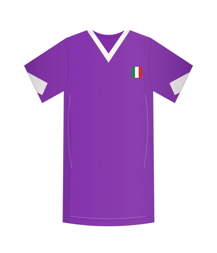 Fiorentina 1969/70 · Domowa — autorska rekonstrukcja