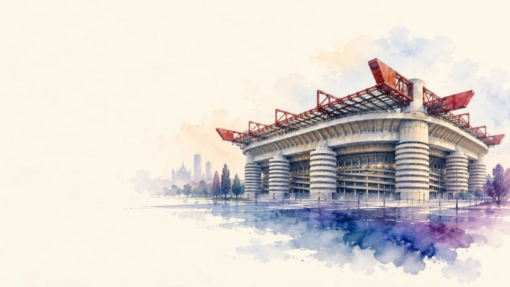 Akwarelowy widok: San Siro — ViolaPedia
